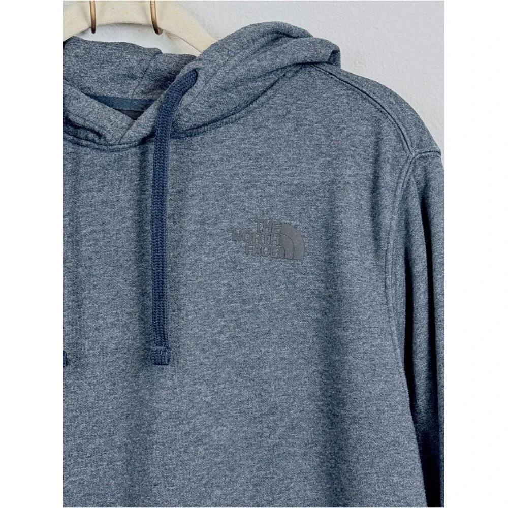 The North Face Pepsi Navy Heather Pullover Hoodie M
